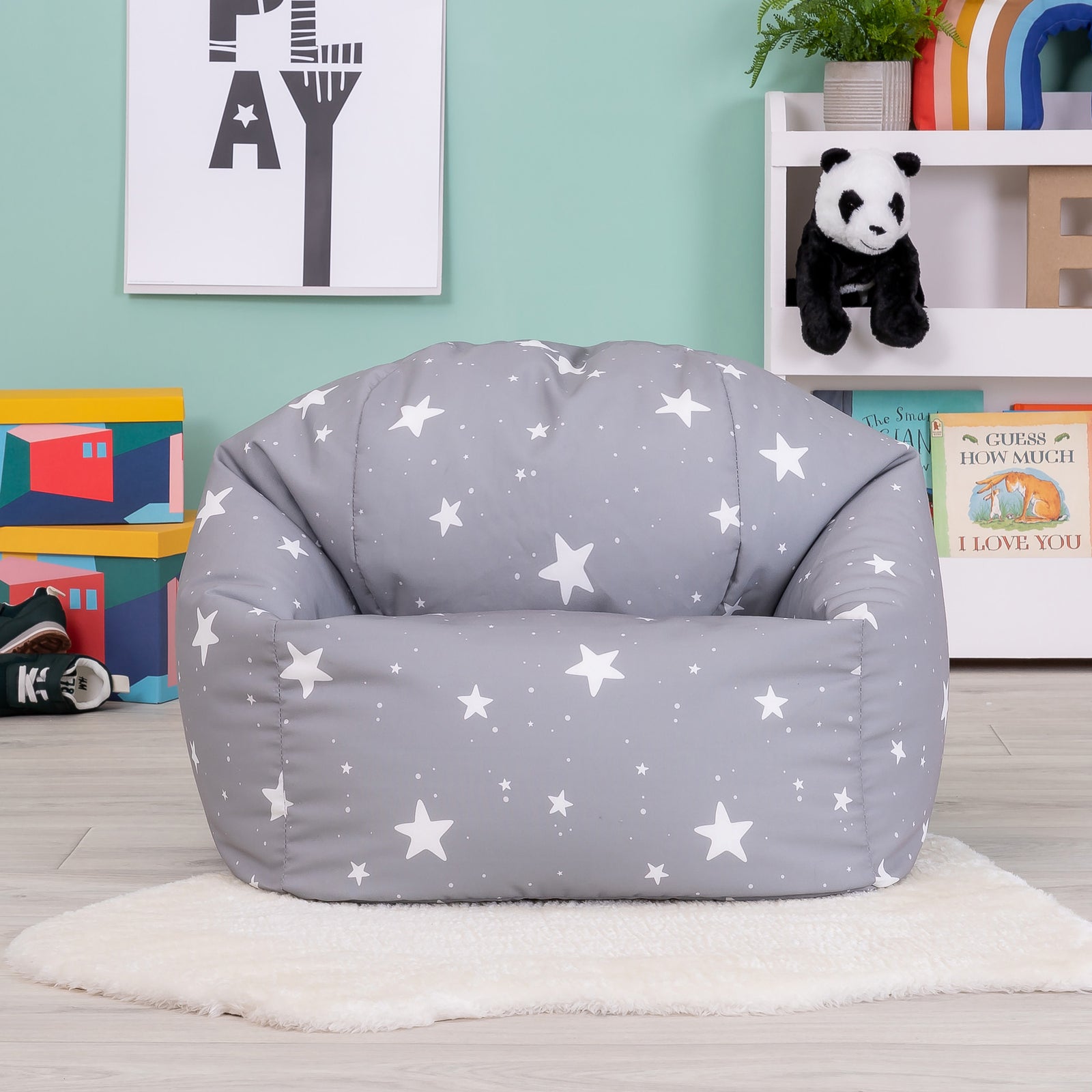 Kids Starry Skies Bean Bag Chair