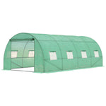 Walk-in  Polytunnel Greenhouse 6x3m