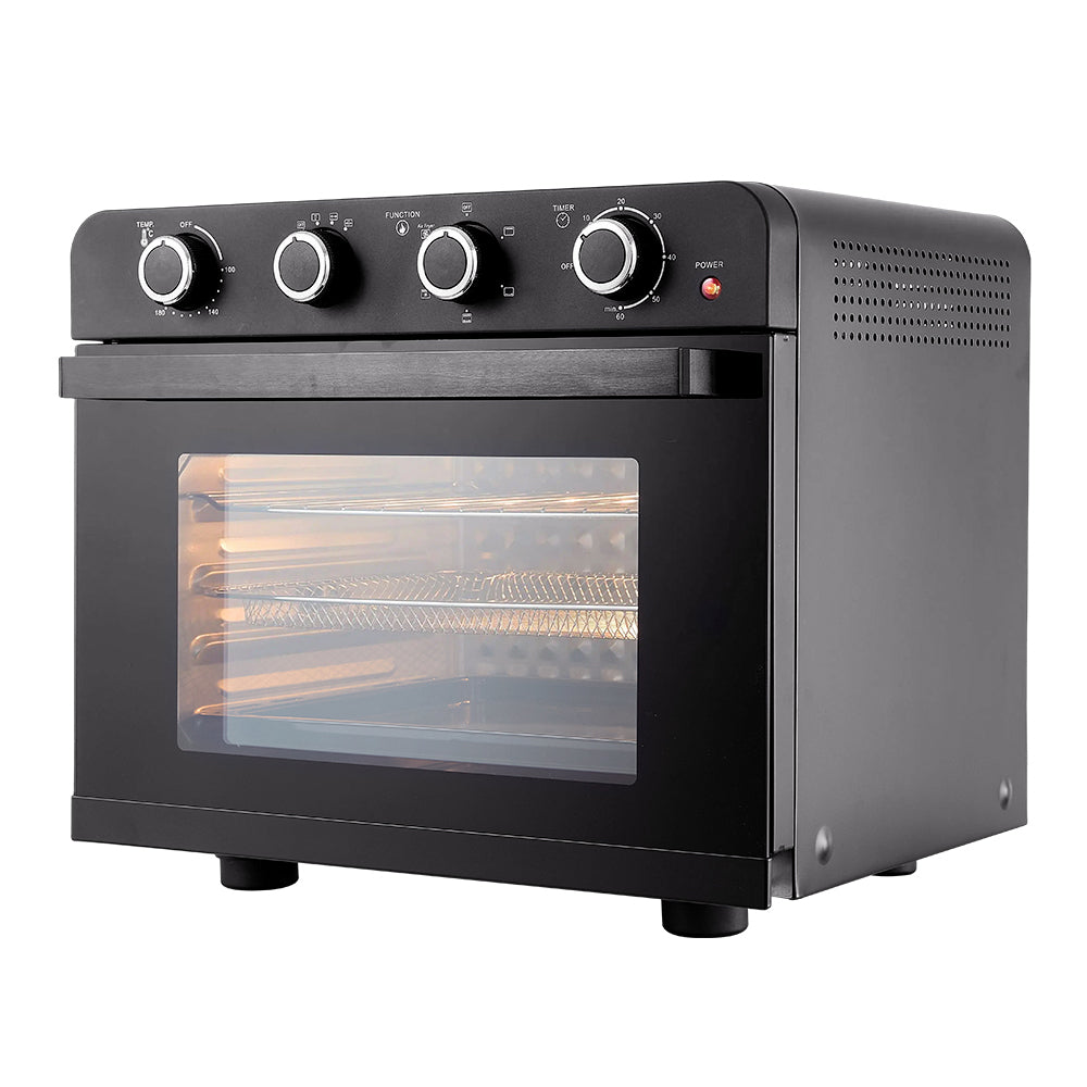 36l 1800w Multifunction Air Fryer Toaster Oven With Knobs Control