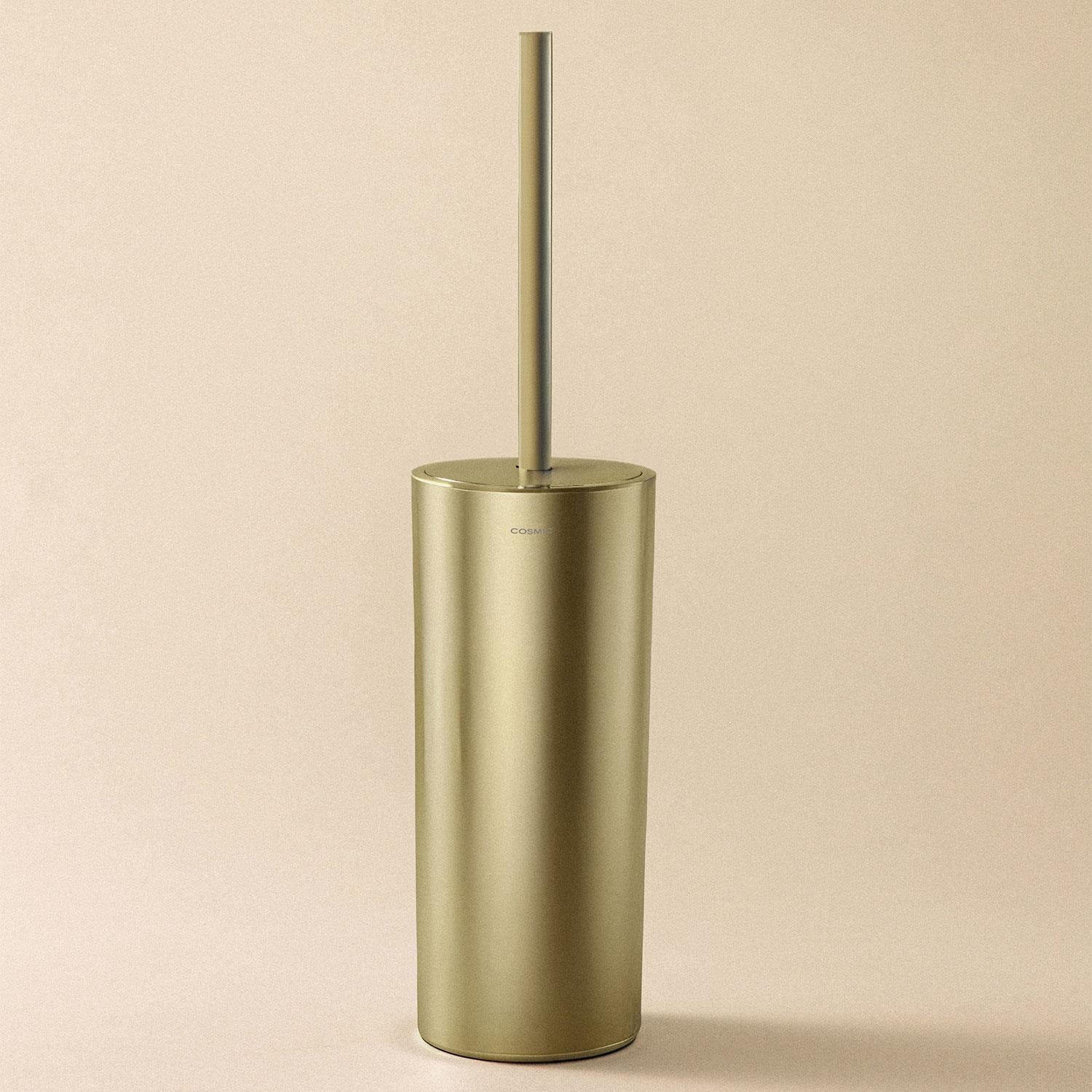 Toilet Brush Freestanding Self-adhesive Start Collection | Gold