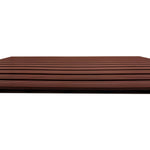 Non-slip Pvc Duckboard Shower Mat  - 61cm X 43cm | Brown