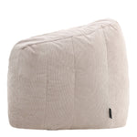 Cora Fine Cord Xl Bean Bag Sofa | Beige