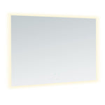 Illuminated Bathroom Mirror 80 X 100 Cm, Rectangular
