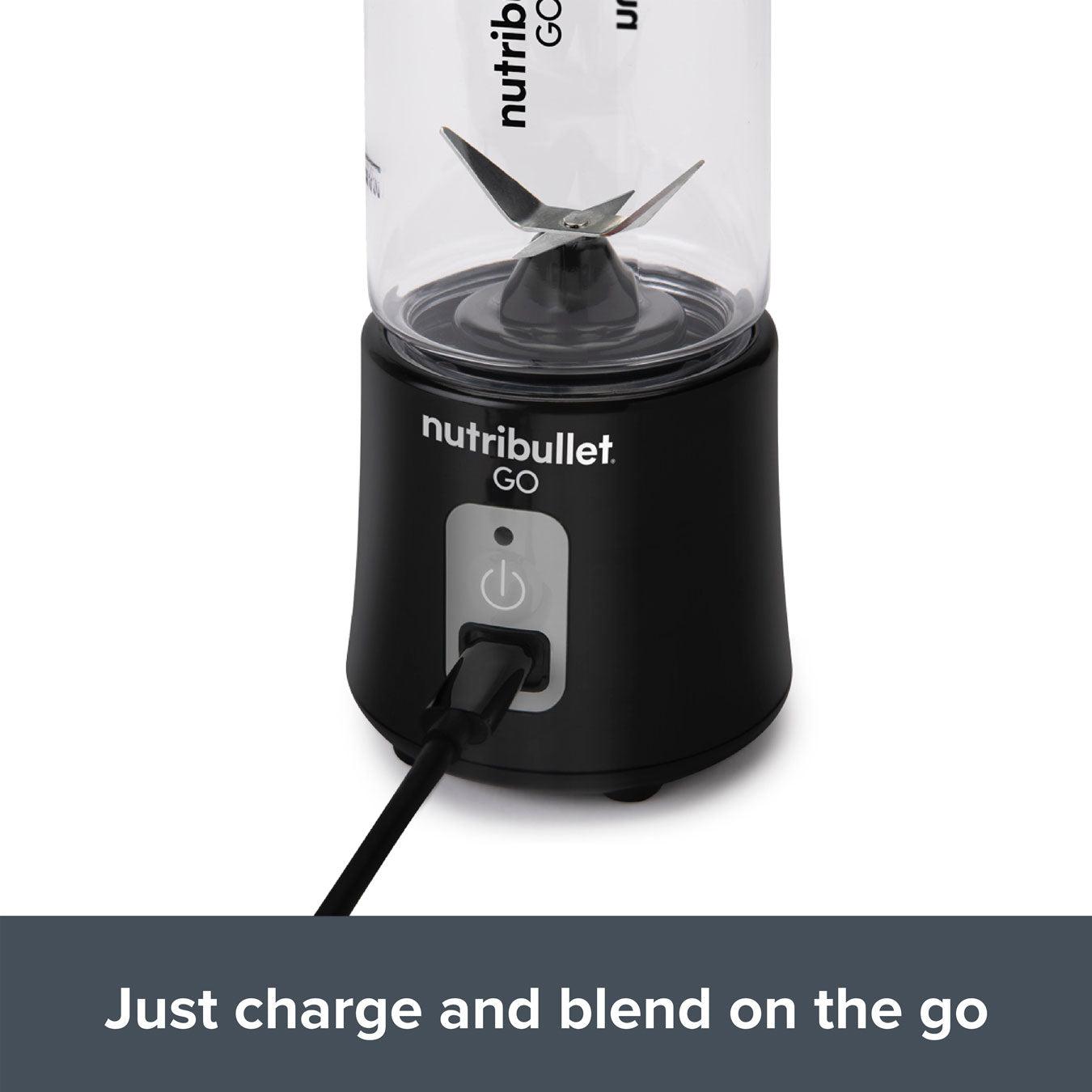 Go White - Portable  Blender | White