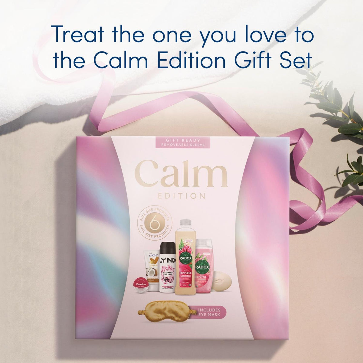 Radox Multi Branded Calm Edition Gift Set, Radox, Dove And Vaseline