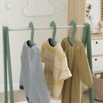 AIYAPLAY Baby Clothing Rack With Hangers, Shelf, Kids Clothes Rail