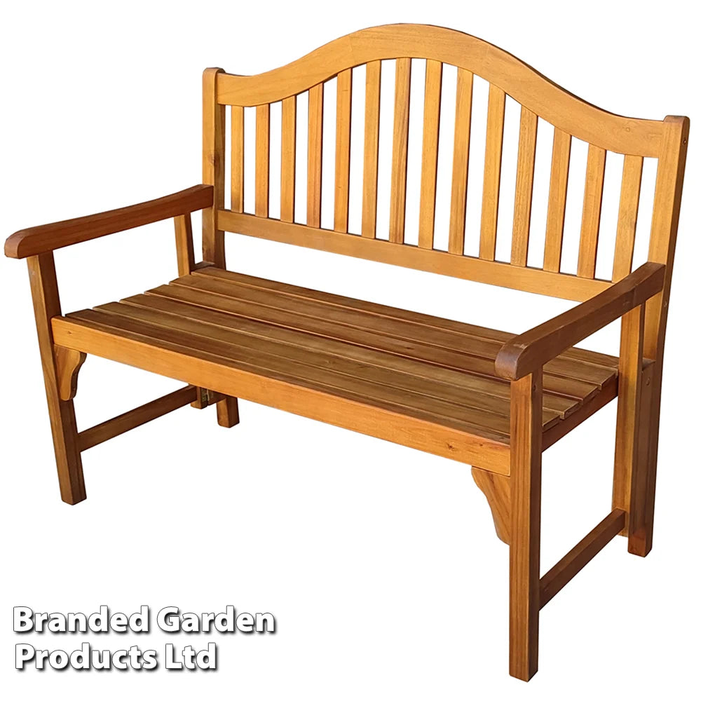 Garden_Gear 2 Seater Acacia Folding Bench