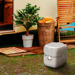 Portable Toilet W/ Detachable Tanks For Camping