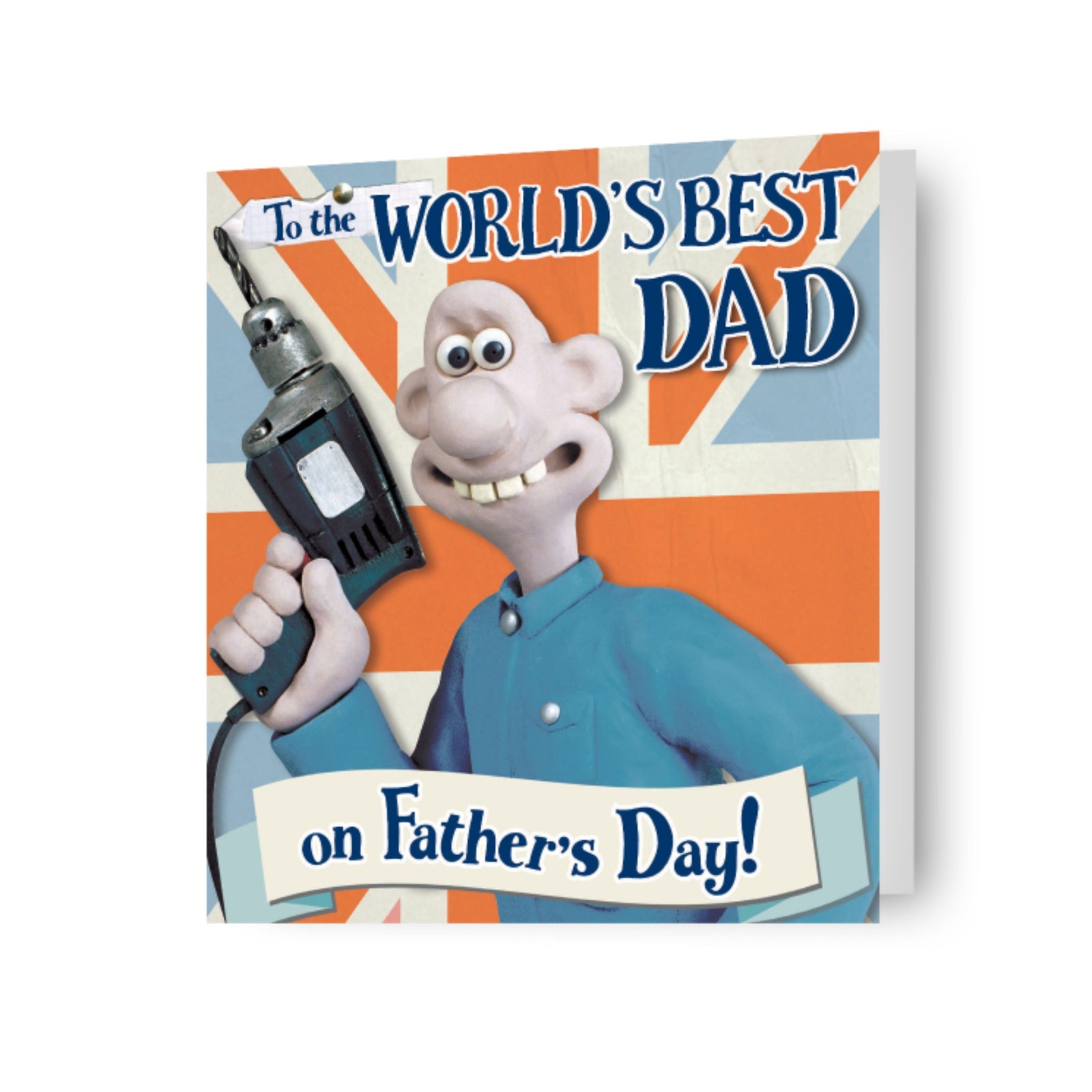 World's Best Dad' Father's Day Card Official Product