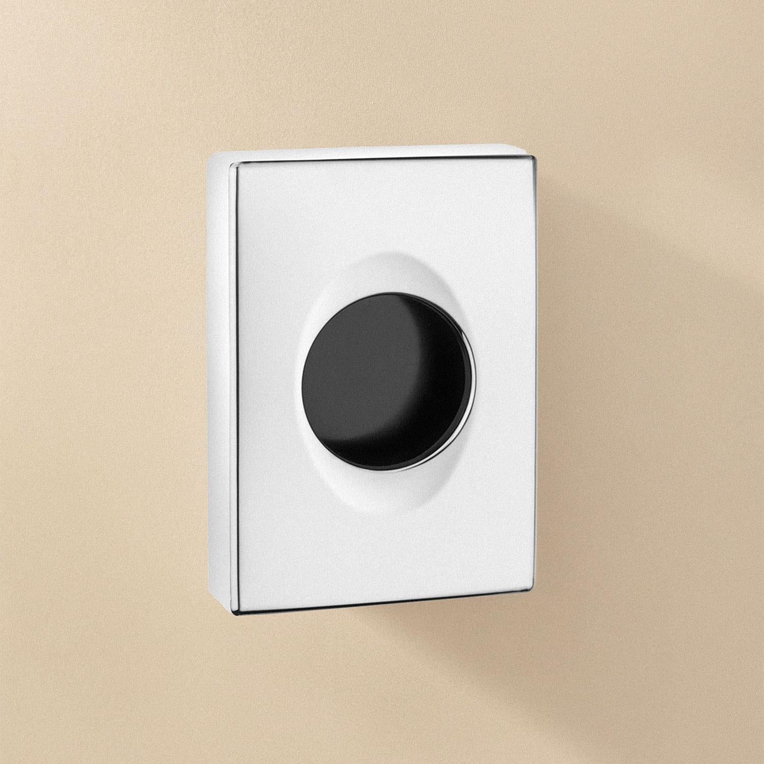 Hygienic Plastic Bags Dispenser Chrome Architect