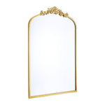 Vintage Classic Gold Arched Mirror, 60cmx90/120/180 Cm,wall Hanging Vintage Accent Mirrors | Medium | Gold