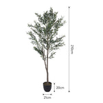 120cm/210cm Artificial Olive Tree Decorative Plant In Planter | Large