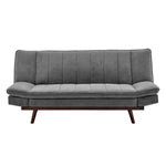 Scandinavian Click Clack Sofa Bed - Double | Grey