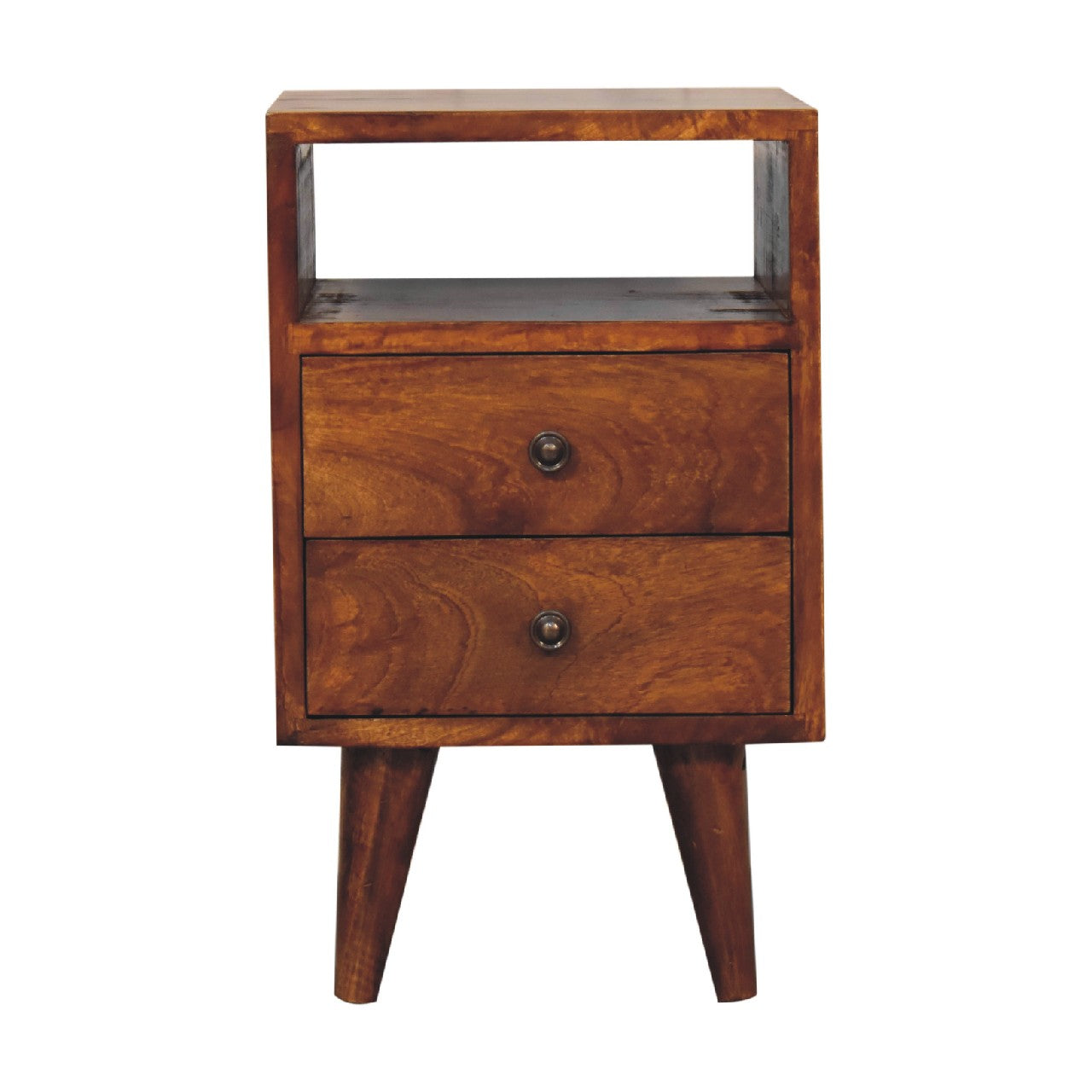 Solid Wood Mini Classic Chestnut Bedside