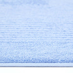Imperial Plain Turkish Cotton Bath Mat | 50 x 80cm | Light Blue