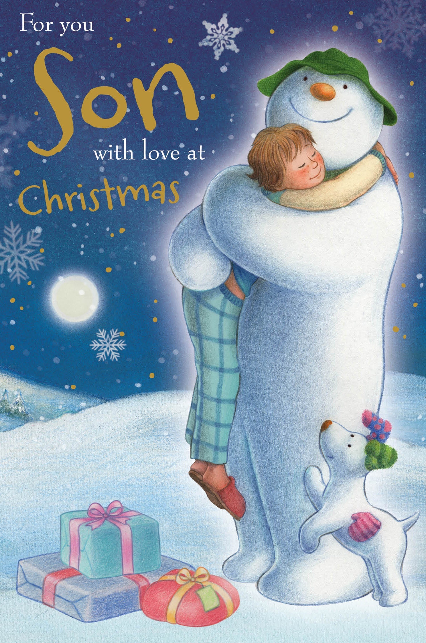 Son Christmas Card Official Product