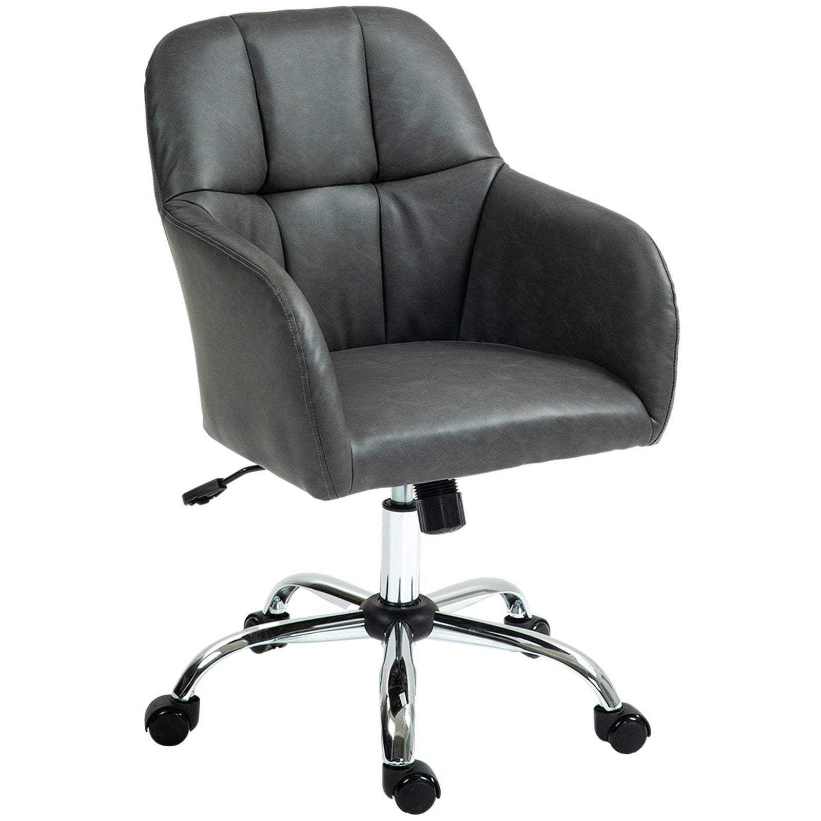 Pu Leather Swivel Office Chair
