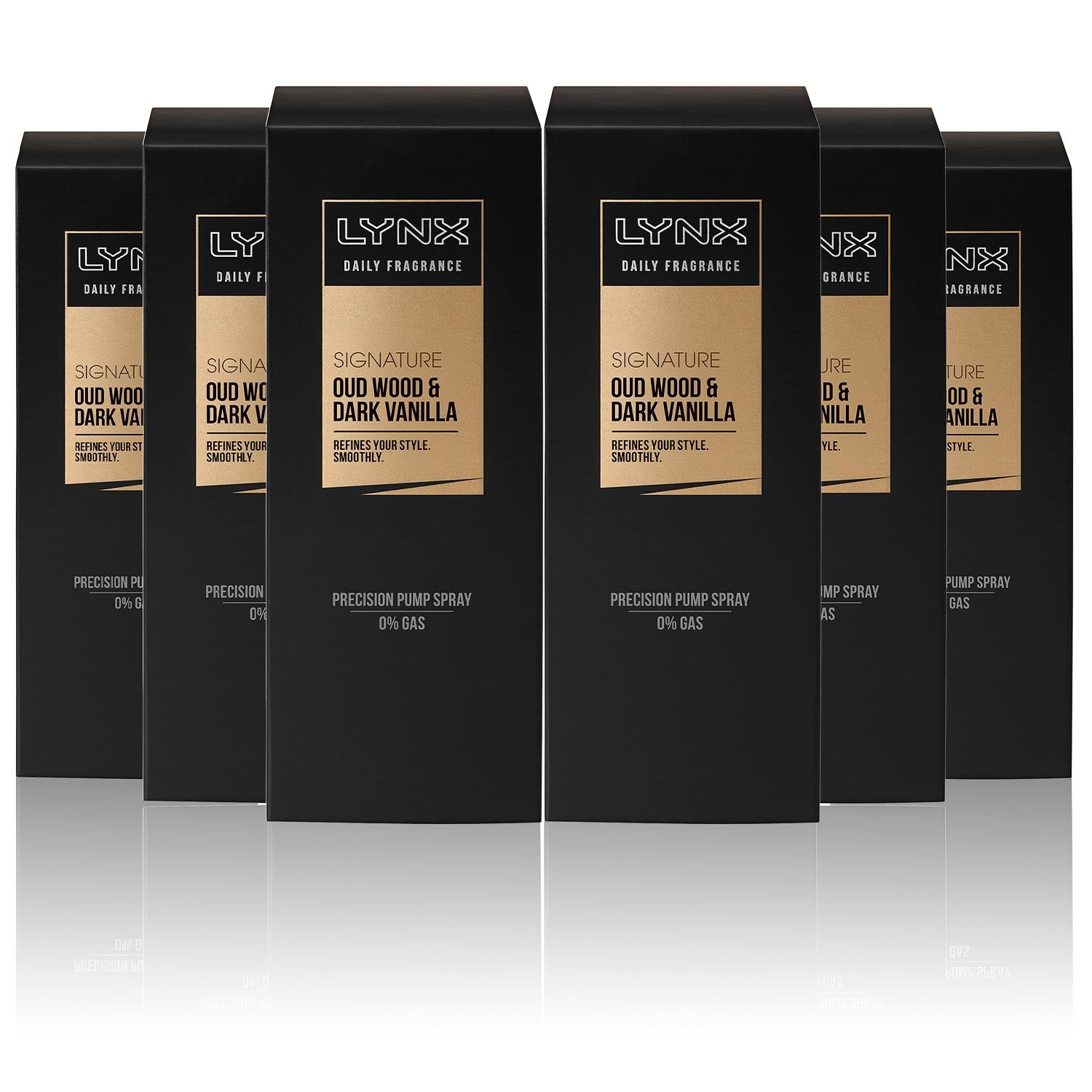 Signature Daily Fragrance Precision Deodorant Pump Spray, 6x 100ml