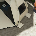 Pop Up Beach Tent For 2-3 Person With Carry Bag, Upf15+ | Khaki