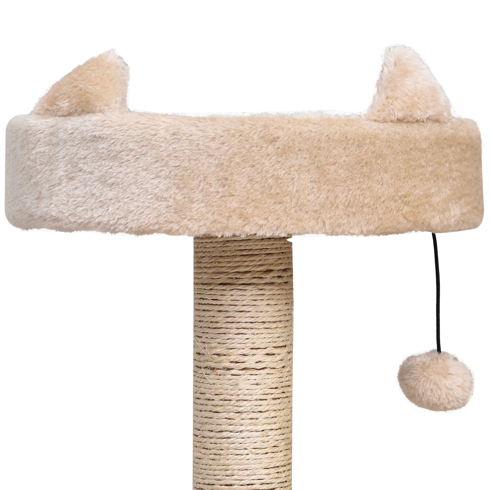 81cm Cat Tree Kitten Large Cats Tower Activity Centre Scratch Post | Beige