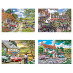 Tales From The Tavern Jigsaw - 4 X 500 Piece Jigsaw Puzzles Multi Pack - For Adults