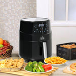 Air Fryer 1500w 4.5l With Digital Display Timer