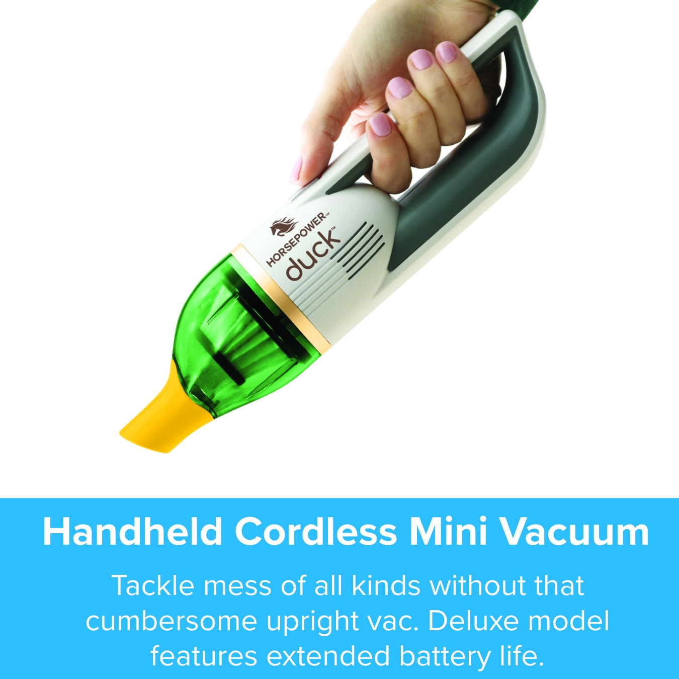 Duck Deluxe Handheld Mini Vacuum Cleaner Deluxe