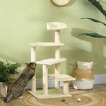 Cat Tree Scratcher, Climbing Post, Kitten Pets Scratching Furniture Tower