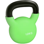 Kettlebell With Soft Body And Non-slip Handle | 12kg | Green