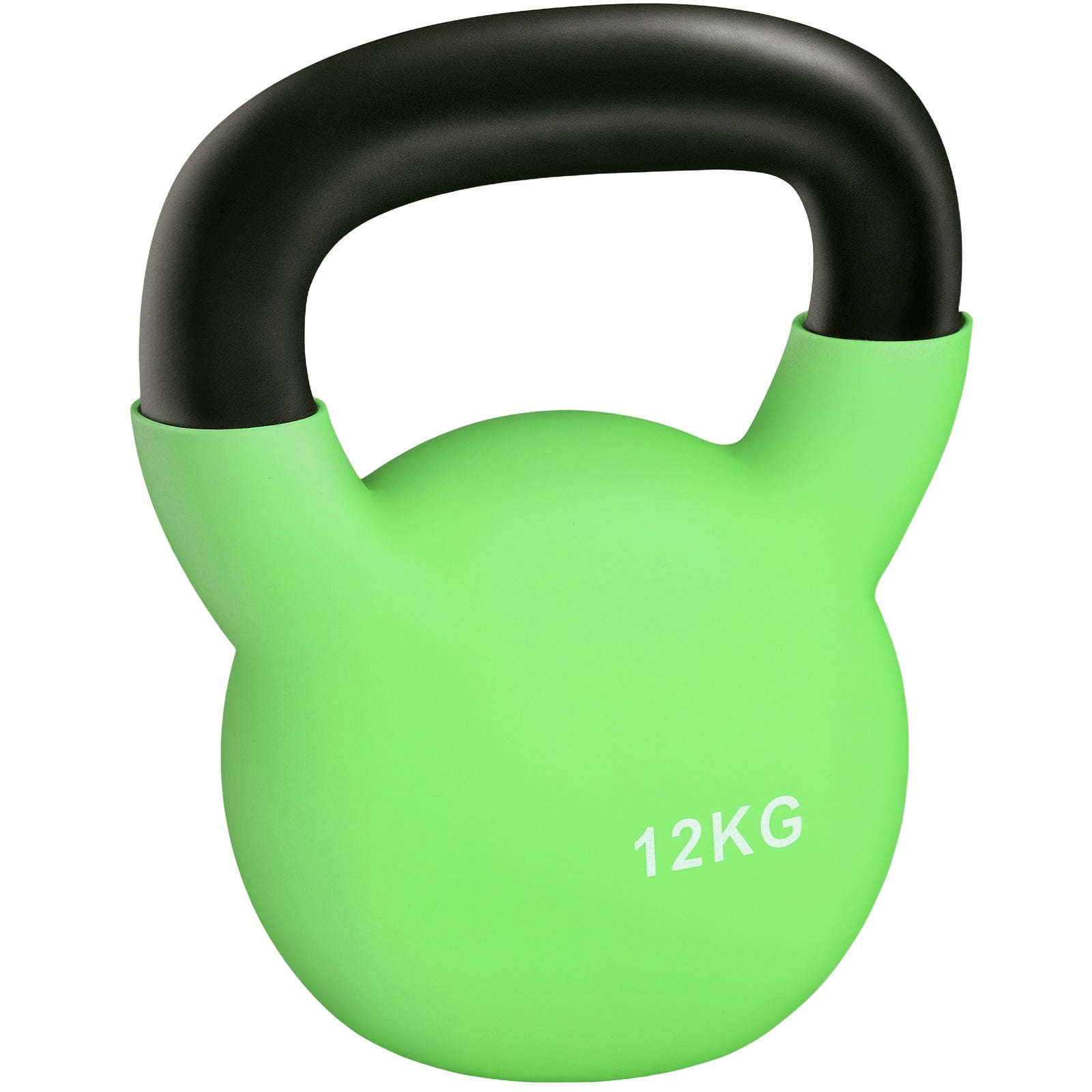 Kettlebell With Soft Body And Non-slip Handle | 12kg | Green