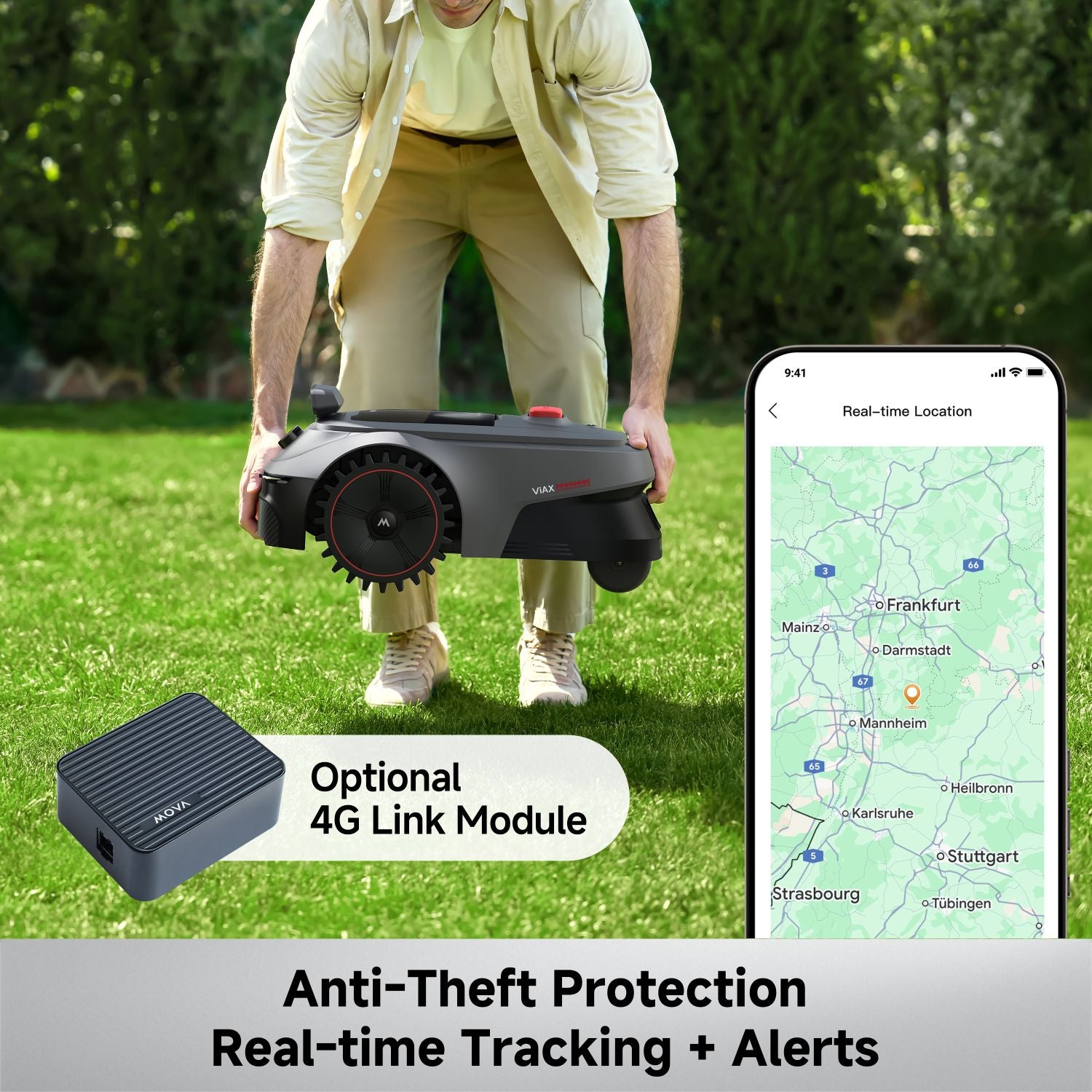 Viax 500 Robotic Lawnmower For Lawns Up To 500m2