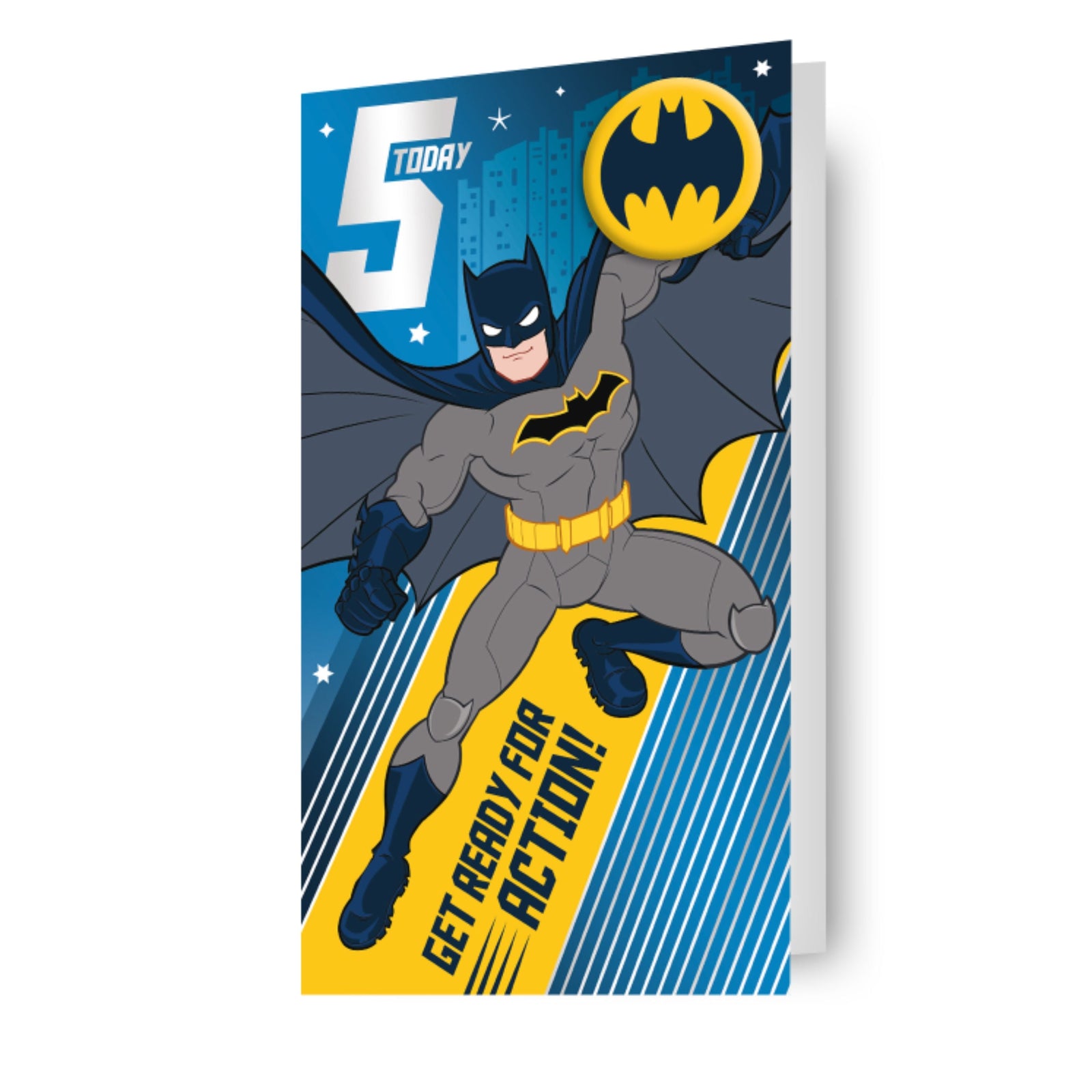 Age 5 Badge Birthday Card Official Product