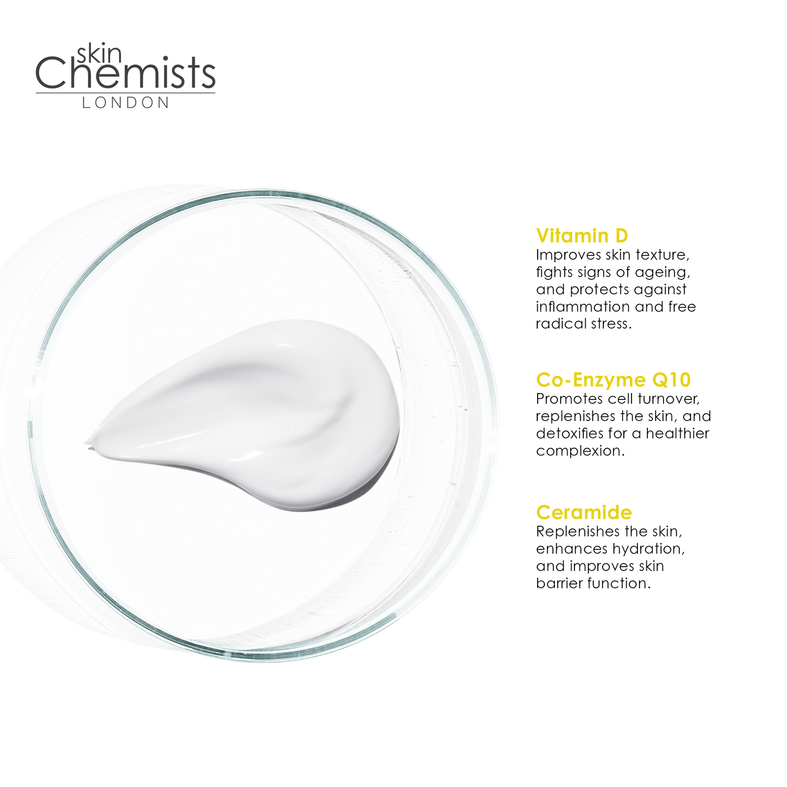 Vitamin D Co-enzyme Q10 & Ceramide Mask 50ml