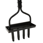 Lawn Aerator With Soil Core Storage Tray