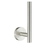 Wall Mounted Spare Toilet Roll Holder Non Rust Brass Core | Brushed Nickel