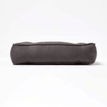 Faux Suede Coccyx Dining Chair Cushion With Ties | 40cm x 40cm | Grey