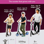 Big 2 Wheel Scooter | Magenta