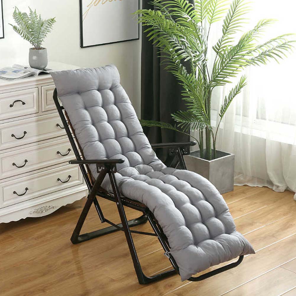 Sun Lounger Cushion For Garden Patio Chair Replacement, 160cm W X 50cm D