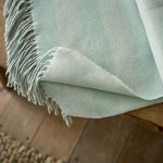 Elgin Supersoft Yarn Dyed Jacqaurd Throw | 130cm x 160cm | Green