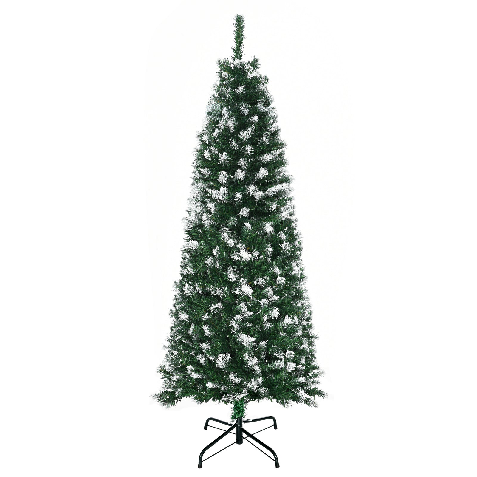 5/6/7ft Prelit Artificial Xmas Tree With Colourful Led | 5ft | Green