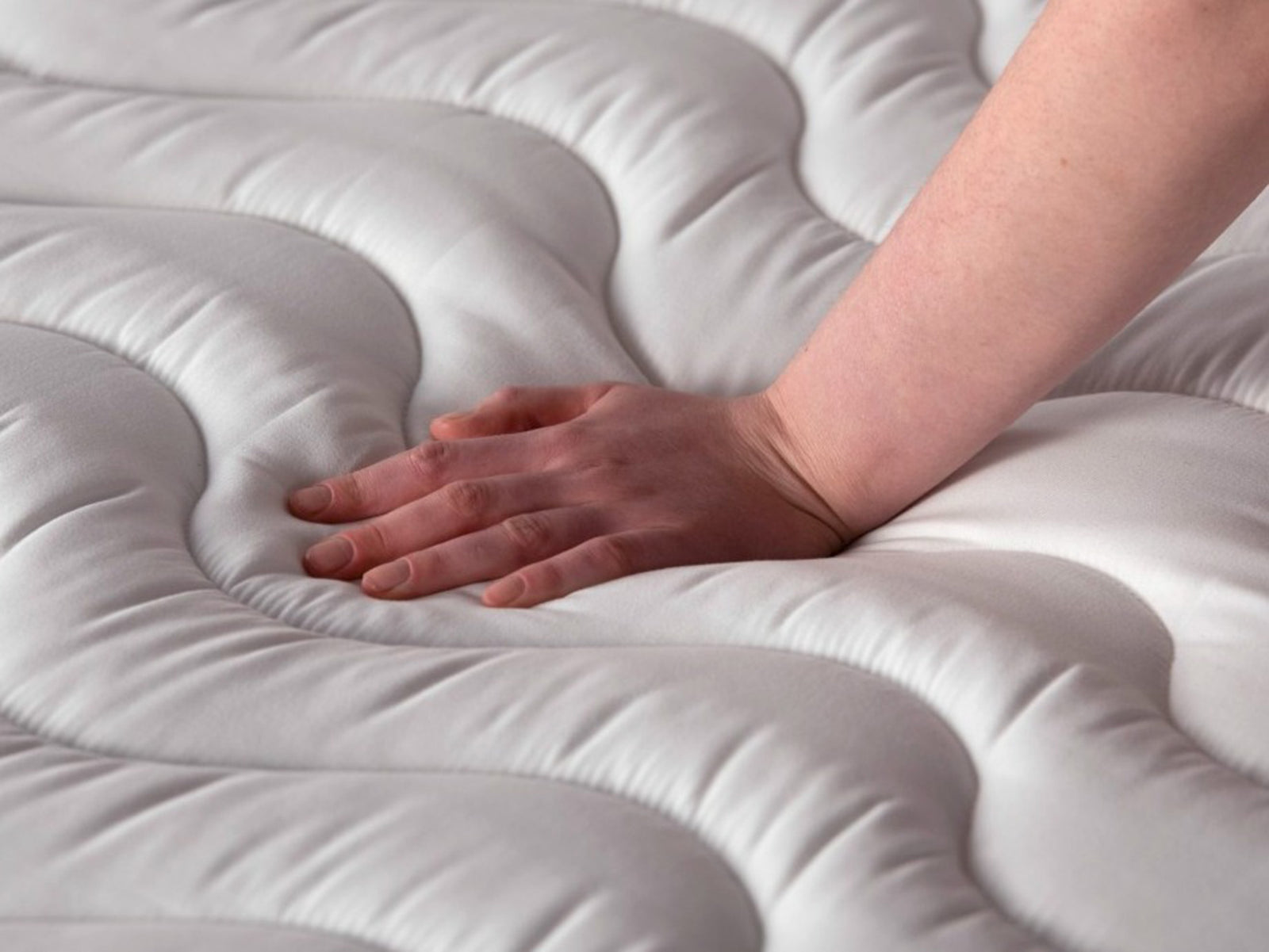 Memory Cotton Airflow Mattress Topper | Small Double
