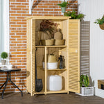 87x47x160cm Wooden Garden Shed With Asphalt Roof