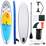 Inflatable Paddle Board, 10' X 30", Non-slip, Backpack