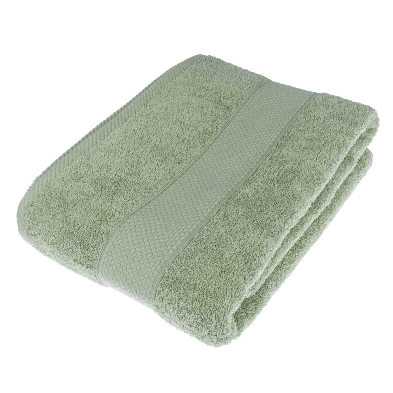 Turkish Cotton 500gsm Towel | Bath Sheet | Sage Green
