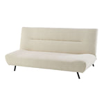 Fluffy Boucle Click-clack Sofa Bed - 2 Seater