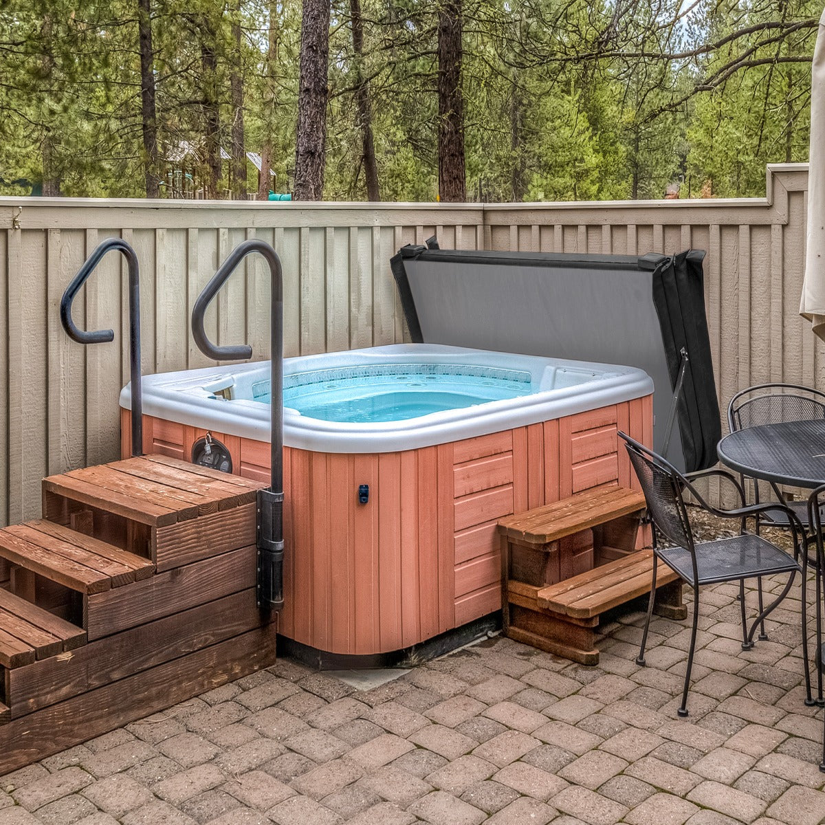 2m Hot Tub Spa Cover | Black