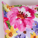 Tropical Indoor Outdoor Cushion Set Of 4 Water Resistant Cushions