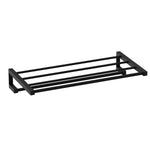 Towel Rack, Matt Black, Metric Collection