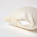 Continental Egyptian Cotton Pillowcase 200 Tc | 40cm x 40cm | Cream