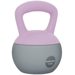 Kettlebell W/ Soft Body, Non-slip Handle | 12kg | Purple